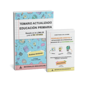 Temario Educación Primaria (Estatal) + LIBRO PROGRAMACIÓN